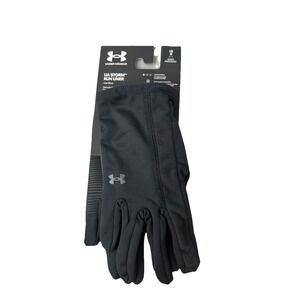 Under Armour Women's Storm Run Liner gloves Touchscreen Compatible size L Black